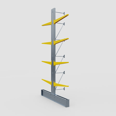 Cantilever Rack - Double Sided - Ultra Heavy Duty - Powder Coated - Add-On Bay - Height 5791mm