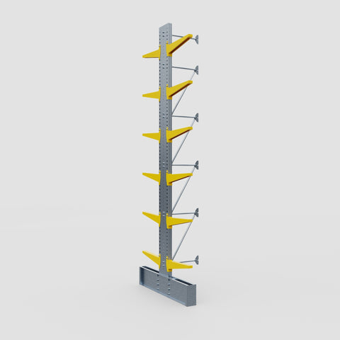 Cantilever Rack - Double Sided - Ultra Heavy Duty - Powder Coated - Add-On Bay - Height 5791mm