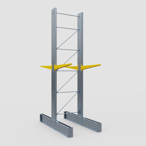 Cantilever Rack - Double Sided - Ultra Heavy Duty - Powder Coated - Full Bay - Height 5791mm