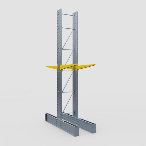 Cantilever Rack - Double Sided - Ultra Heavy Duty - Powder Coated - Full Bay - Height 5791mm