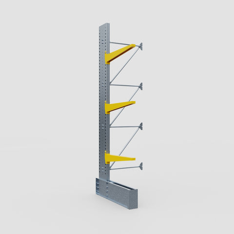 Cantilever Rack - Single Sided - Ultra Heavy Duty - Powder Coated - Add-On Bay - Height 4267mm