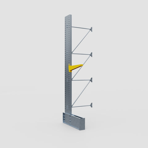 Cantilever Rack - Single Sided - Ultra Heavy Duty - Powder Coated - Add-On Bay - Height 4267mm