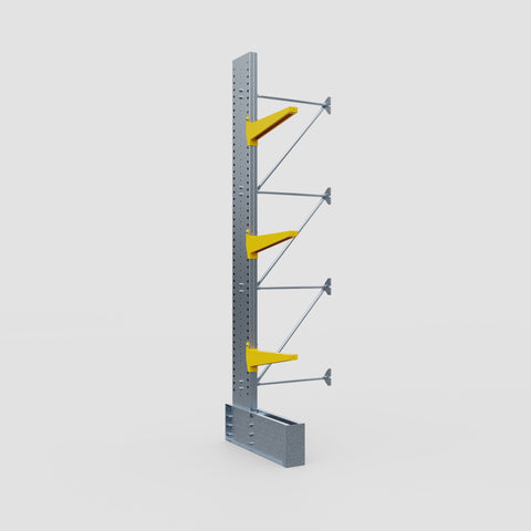 Cantilever Rack - Single Sided - Ultra Heavy Duty - Powder Coated - Add-On Bay - Height 4267mm