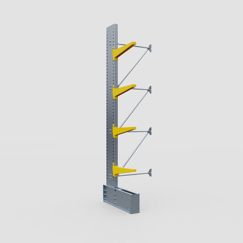 Cantilever Rack - Single Sided - Ultra Heavy Duty - Powder Coated - Add-On Bay - Height 4267mm