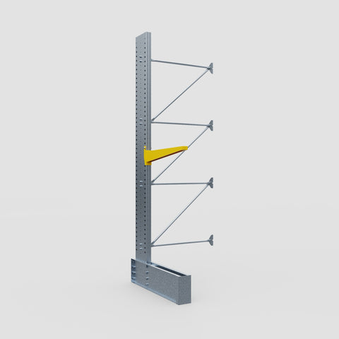 Cantilever Rack - Single Sided - Ultra Heavy Duty - Powder Coated - Add-On Bay - Height 4267mm