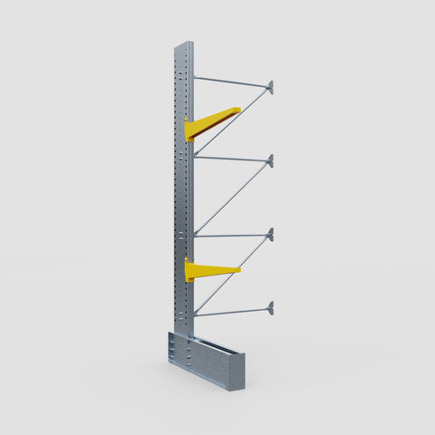 Cantilever Rack - Single Sided - Ultra Heavy Duty - Powder Coated - Add-On Bay - Height 4267mm