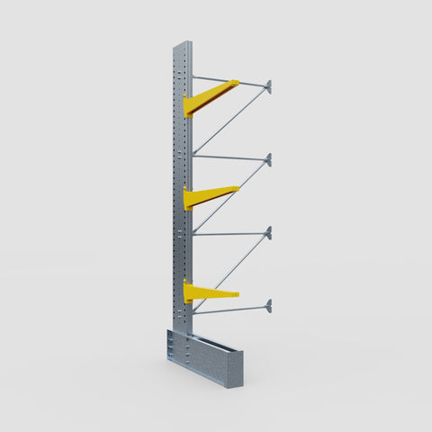 Cantilever Rack - Single Sided - Ultra Heavy Duty - Powder Coated - Add-On Bay - Height 4267mm