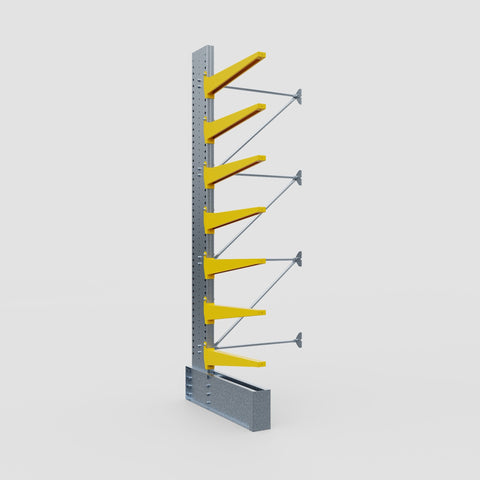 Cantilever Rack - Single Sided - Ultra Heavy Duty - Powder Coated - Add-On Bay - Height 4267mm