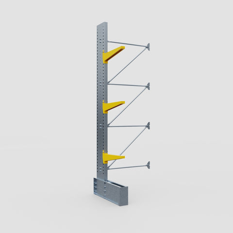 Cantilever Rack - Single Sided - Ultra Heavy Duty - Powder Coated - Add-On Bay - Height 4267mm