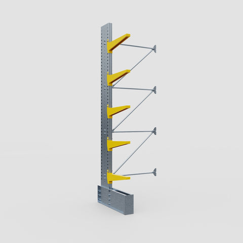 Cantilever Rack - Single Sided - Ultra Heavy Duty - Powder Coated - Add-On Bay - Height 4267mm