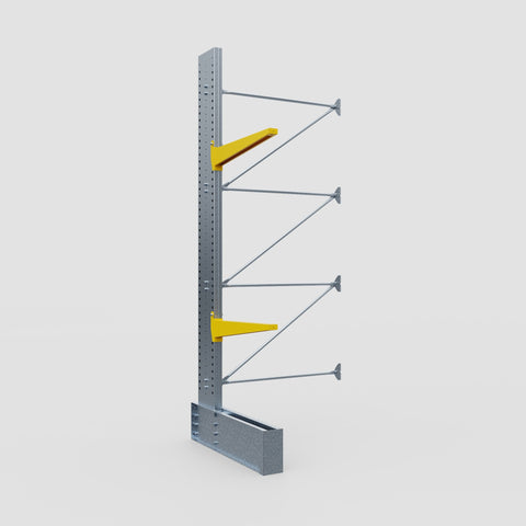 Cantilever Rack - Single Sided - Ultra Heavy Duty - Powder Coated - Add-On Bay - Height 4267mm