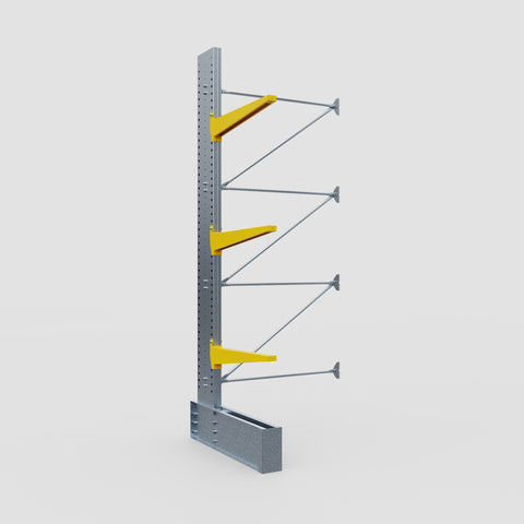 Cantilever Rack - Single Sided - Ultra Heavy Duty - Powder Coated - Add-On Bay - Height 4267mm