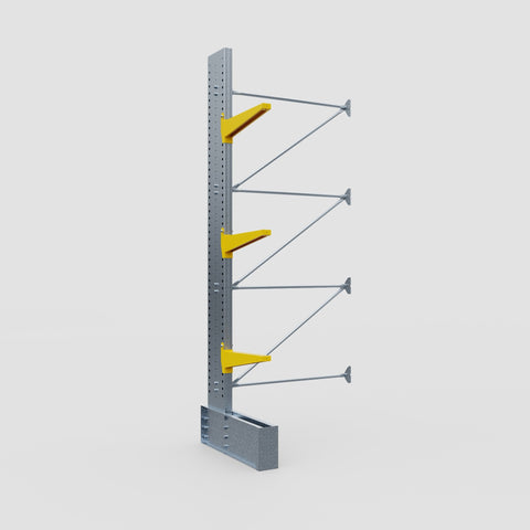 Cantilever Rack - Single Sided - Ultra Heavy Duty - Powder Coated - Add-On Bay - Height 4267mm