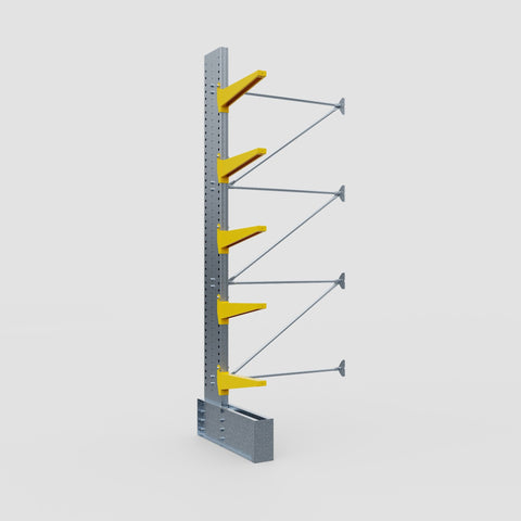 Cantilever Rack - Single Sided - Ultra Heavy Duty - Powder Coated - Add-On Bay - Height 4267mm