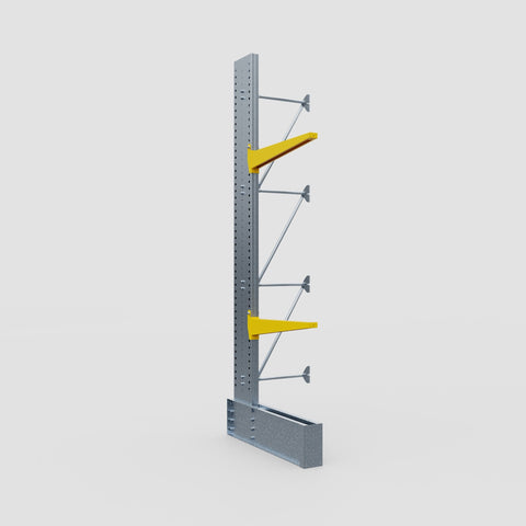 Cantilever Rack - Single Sided - Ultra Heavy Duty - Powder Coated - Add-On Bay - Height 4267mm
