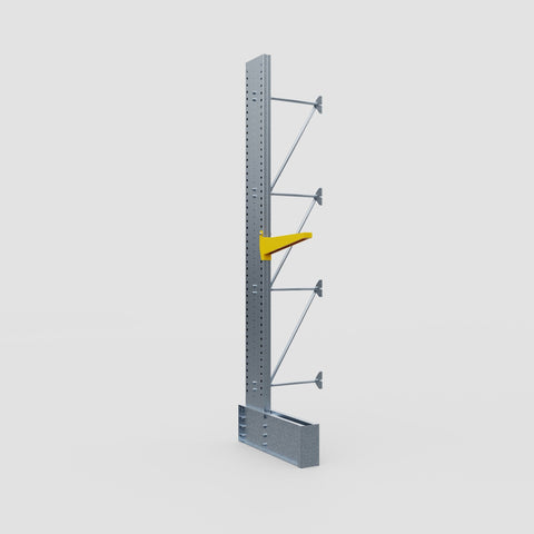 Cantilever Rack - Single Sided - Ultra Heavy Duty - Powder Coated - Add-On Bay - Height 4267mm