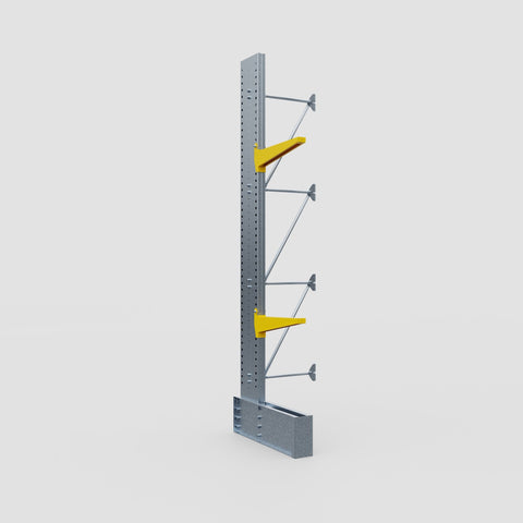 Cantilever Rack - Single Sided - Ultra Heavy Duty - Powder Coated - Add-On Bay - Height 4267mm