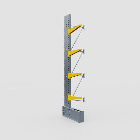 Cantilever Rack - Single Sided - Ultra Heavy Duty - Powder Coated - Add-On Bay - Height 4267mm