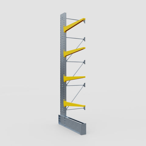 Cantilever Rack - Single Sided - Ultra Heavy Duty - Powder Coated - Add-On Bay - Height 4877mm