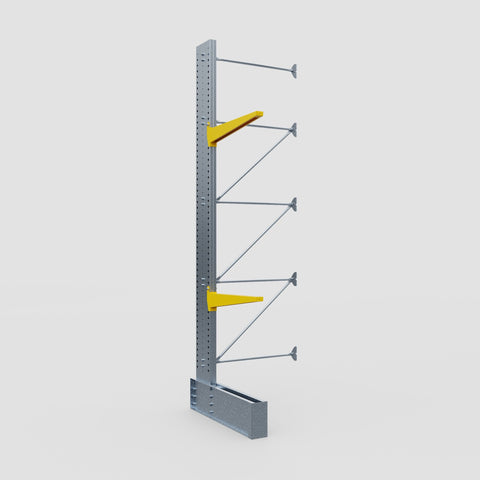 Cantilever Rack - Single Sided - Ultra Heavy Duty - Powder Coated - Add-On Bay - Height 4877mm
