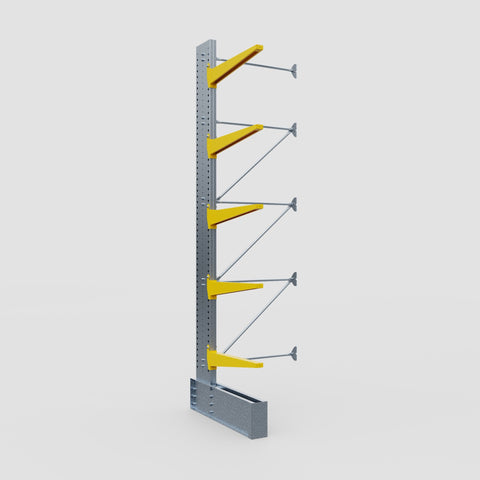 Cantilever Rack - Single Sided - Ultra Heavy Duty - Powder Coated - Add-On Bay - Height 4877mm