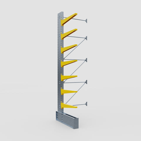 Cantilever Rack - Single Sided - Ultra Heavy Duty - Powder Coated - Add-On Bay - Height 4877mm