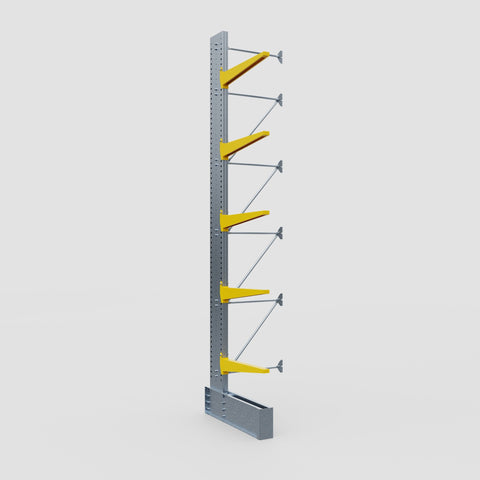 Cantilever Rack - Single Sided - Ultra Heavy Duty - Powder Coated - Add-On Bay - Height 5791mm
