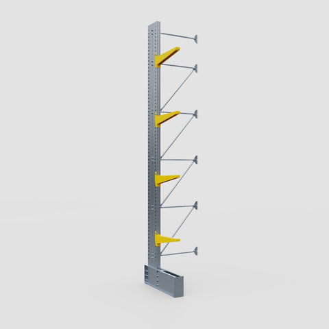 Cantilever Rack - Single Sided - Ultra Heavy Duty - Powder Coated - Add-On Bay - Height 5791mm