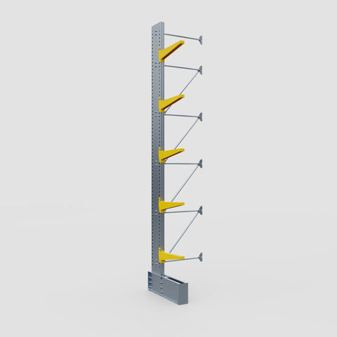 Cantilever Rack - Single Sided - Ultra Heavy Duty - Powder Coated - Add-On Bay - Height 5791mm