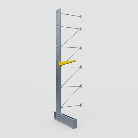 Cantilever Rack - Single Sided - Ultra Heavy Duty - Powder Coated - Add-On Bay - Height 5791mm