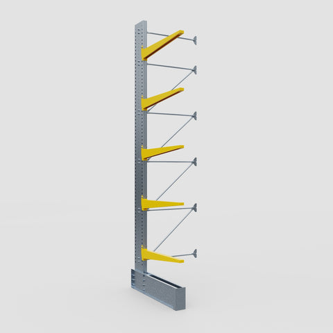 Cantilever Rack - Single Sided - Ultra Heavy Duty - Powder Coated - Add-On Bay - Height 5791mm