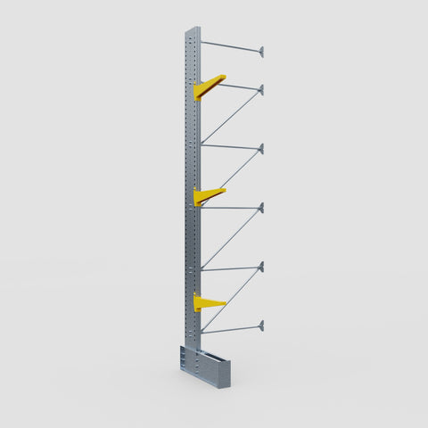 Cantilever Rack - Single Sided - Ultra Heavy Duty - Powder Coated - Add-On Bay - Height 5791mm