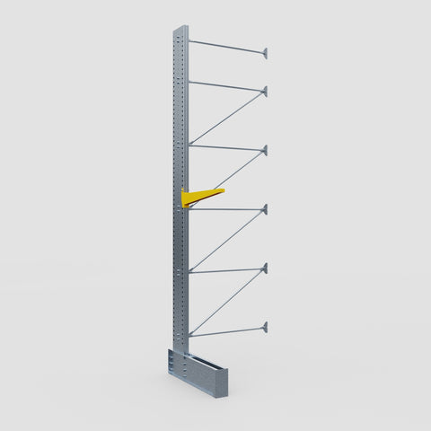 Cantilever Rack - Single Sided - Ultra Heavy Duty - Powder Coated - Add-On Bay - Height 5791mm