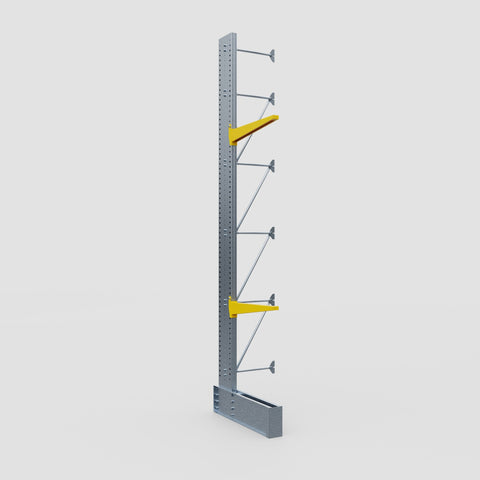 Cantilever Rack - Single Sided - Ultra Heavy Duty - Powder Coated - Add-On Bay - Height 5791mm