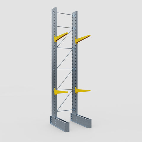 Cantilever Rack - Single Sided - Ultra Heavy Duty - Powder Coated - Full Bay - Height 5791mm