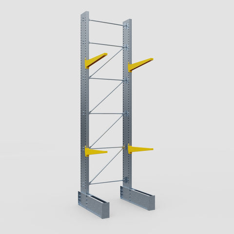 Cantilever Rack - Single Sided - Ultra Heavy Duty - Powder Coated - Full Bay - Height 5791mm
