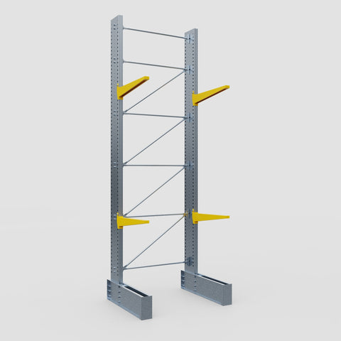 Cantilever Rack - Single Sided - Ultra Heavy Duty - Powder Coated - Full Bay - Height 5791mm