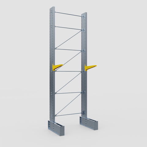 Cantilever Rack - Single Sided - Ultra Heavy Duty - Powder Coated - Full Bay - Height 5791mm