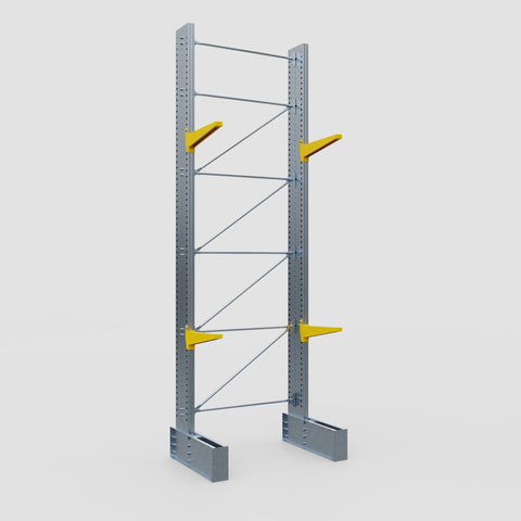 Cantilever Rack - Single Sided - Ultra Heavy Duty - Powder Coated - Full Bay - Height 5791mm