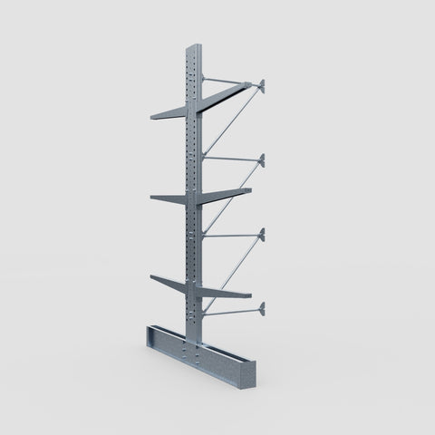 Cantilever Rack - Double Sided - Super Heavy Duty - Hot Dip Galvanized - Add-On Bay - Height 4267mm