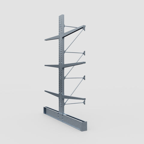 Cantilever Rack - Double Sided - Super Heavy Duty - Hot Dip Galvanized - Add-On Bay - Height 4267mm