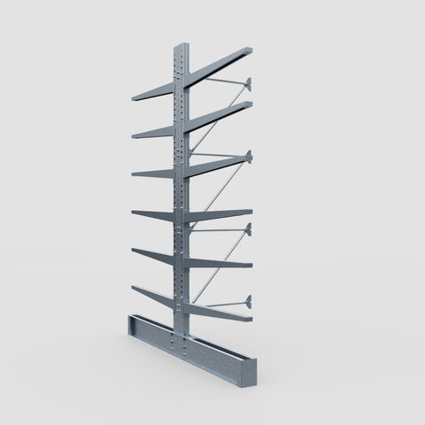 Cantilever Rack - Double Sided - Super Heavy Duty - Hot Dip Galvanized - Add-On Bay - Height 4267mm