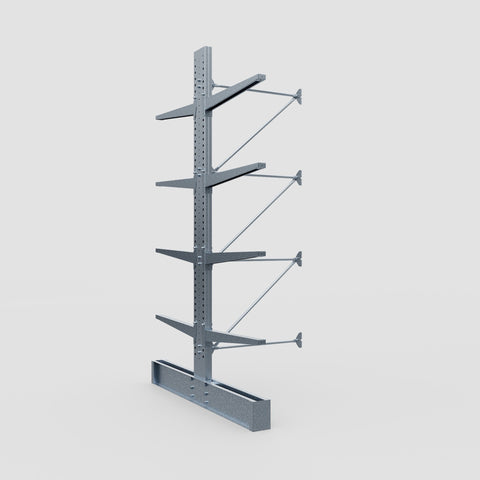 Cantilever Rack - Double Sided - Super Heavy Duty - Hot Dip Galvanized - Add-On Bay - Height 4267mm