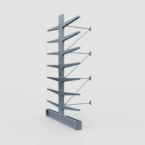 Cantilever Rack - Double Sided - Super Heavy Duty - Hot Dip Galvanized - Add-On Bay - Height 4267mm