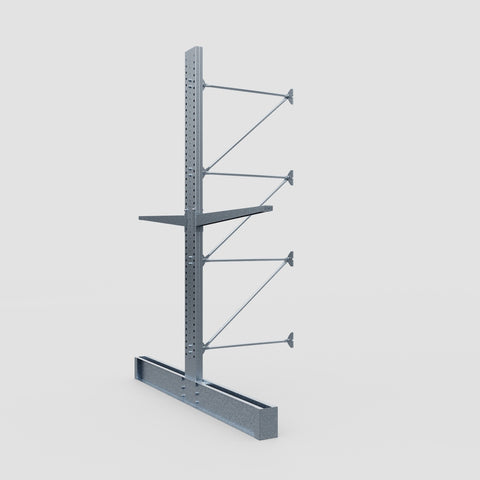Cantilever Rack - Double Sided - Super Heavy Duty - Hot Dip Galvanized - Add-On Bay - Height 4267mm