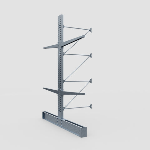 Cantilever Rack - Double Sided - Super Heavy Duty - Hot Dip Galvanized - Add-On Bay - Height 4267mm