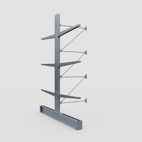 Cantilever Rack - Double Sided - Super Heavy Duty - Hot Dip Galvanized - Add-On Bay - Height 4267mm