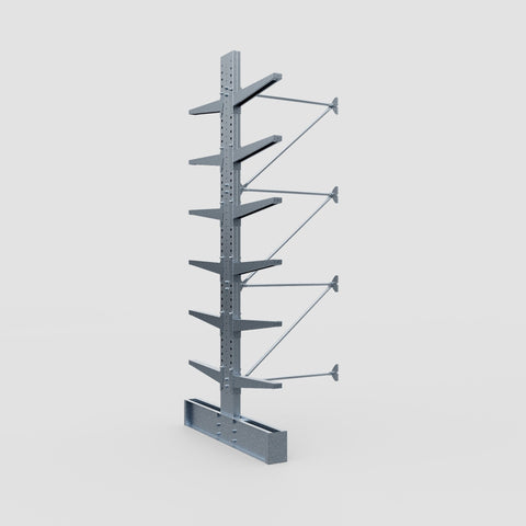 Cantilever Rack - Double Sided - Super Heavy Duty - Hot Dip Galvanized - Add-On Bay - Height 4267mm