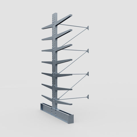 Cantilever Rack - Double Sided - Super Heavy Duty - Hot Dip Galvanized - Add-On Bay - Height 4267mm