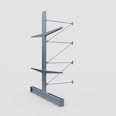 Cantilever Rack - Double Sided - Super Heavy Duty - Hot Dip Galvanized - Add-On Bay - Height 4267mm